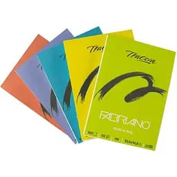 Блок бумаги для графики и каллиграфии Fabriano Traccia 55 г/м2 150 листов