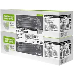 Картридж ColorWay для Canon MF4410/LBP6200 Universal Dual Pack 2 шт. (CW-C728FM)