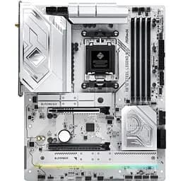 Материнська плата ASRock X870 STEEL LEGEND WIFI (AM5/X870, 4*DDR5, 2xPCIex16, HDMI/USB4, 4xSATA, 3xM.2, 2.5GLan, ATX) (X870 STEEL LEGEND WIFI)