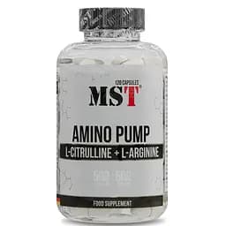 Передтренувальний комплекс MST Nutrition Amino Pump, 120 капсул