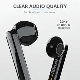 Навушники Trust Primo Touch True Wireless Mic Black (23712_Trust) - мініатюра 10
