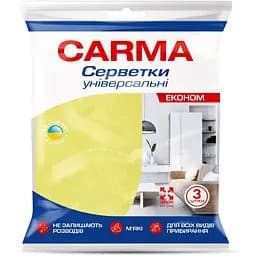Серветки Carma універсальні 3 шт