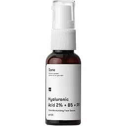 Сироватка для обличчя Sane Hyaluronic Acid 2% + B5 + PP, 30 мл