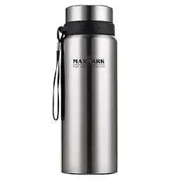 Термос Maxmark, 0,75 л, металлик с черным (MK-TRM8750GY)