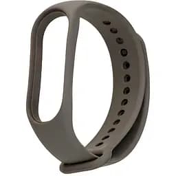 Ремешок Silicone Mi Band 7 Темно-оливковый