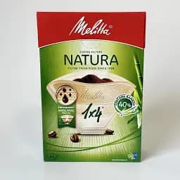 Паперові фільтри Melitta 1X4/80 Natura (4006508191154)