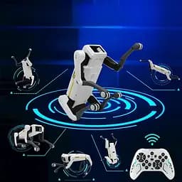 Інтерактивний робот-собака, пульт, на акумуляторі, Smart Dog / Собака робот на радіокеруванні - мініатюра 6