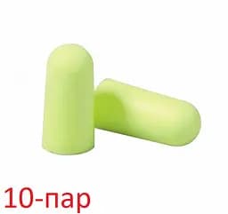 Беруші для сну 3М E.A.R. Soft Yellow Neon SNR 36 дБ 10 пар (866-02-10p)