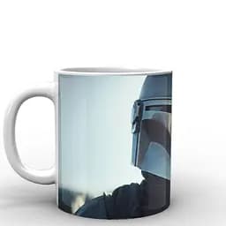 Кухоль GeekLand Зоряні війни Мандалорець Мандалорець Star Wars The Mandalorian TM.04.19 330 мл білий