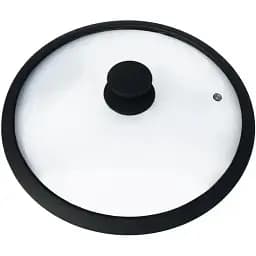 Кришка Frico скляна з силіконовим обідком 28 см FRU-987