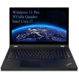 Ноутбук Lenovo ThinkPad P15 G1, IPS, I7-10750H, 40GB DDR4, 2 x 2TB m2 PCIe, RTX 1000 4GB
