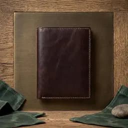Чоловіче вертикальне портмоне Tony Perotti Italico 1153 moro (90650) Коричневе - мініатюра 7
