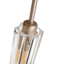 Люстра стельова Brille в спальню Е14 40W BZ (LK-698C/6) - мініатюра 3