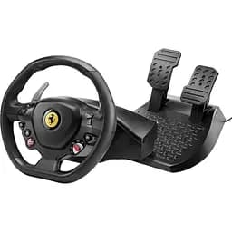 Руль гоночный игровой Thrustmaster T80 Ferrari 488 PC/PS4 вибрационный с педалями