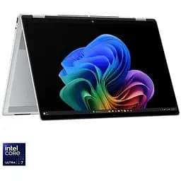 Ноутбук HP OmniBook X FlipNGAI 16-as0021nn з процесором Intel® Core™ Ultra 7 258V pana la 4.8GHz, 16'', 2K, IPS, сенсорний, 32GB LPDDR5x RAM, 2TB SSD, Intel® Arc™, Windows 1