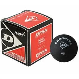 Мяч для сквоша Dunlop Progress 1 красный