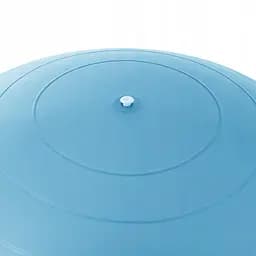 М'яч для фітнесу (фітбол) Springos 55 см Anti-Burst FB0006 Sky Blue - мініатюра 3