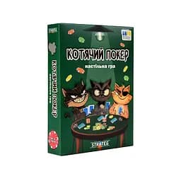 Настільна гра "Котячий покер" Strateg 30940 інструкція, гральні картки