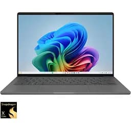 Ноутбук ASUS Zenbook A14 UX3407RA Snapdragon X Elite X1E 78 100 la 34GHz,14'',16GB LPDDR5X,1TB,Qualcomm Adreno GPU