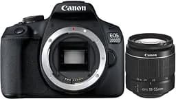 Цифровий фотоапарат Canon EOS 2000D 18-55 DC III (2728C007AA)