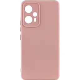 Чехол Lakshmi Full Camera Silicone Cover для Poco F5 / Redmi Note 12 Turbo Pink Sand [92215]