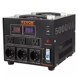 Преобразователь напряжения VEVOR ST-5000VA 5000W 110V/220V