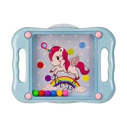 Настільна гра "Логіка-баланс" Bambi MMY8805, 10 змінних карток, кульки Єдиноріг