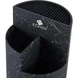 Підставка для ножів Kohen чорний 15 см (KN92009) - мініатюра 4