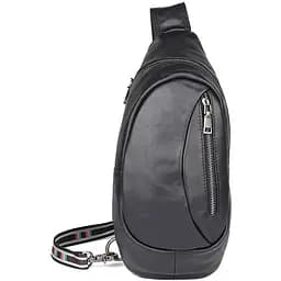 Кожаная сумка-слинг John McDee 15.5х36х7.5 см sum0025594