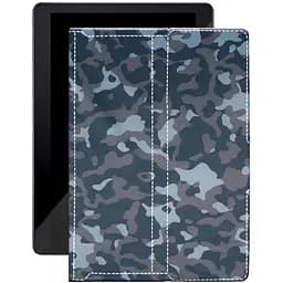 Чехол StatusCASE из экокожи для планшета Pixus Blast Хаки-синий