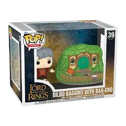 Фігурка Funko Pop Володар кілець Більбо Lord of the Rings Bilbo & Bag End 10 см LOTR B 39 - мініатюра 2