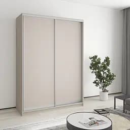 Шкаф-купе двухдверный MebelStar Комбо AL 2ДСП 150x45x210 см Кашемир (MBS-2686)