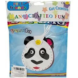 Дитячий набір для творчості "Зроби свою сумочку Animal" Bambi 10648(Panda)