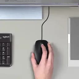 Миша провідна Logitech B100 чорна - мініатюра 6