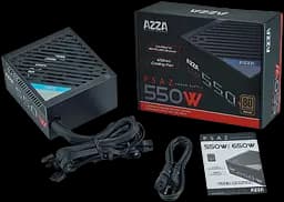 Блок живлення Azza PSAZ-550W 550W 80+ Bronze (PSAZ-550W) - мініатюра 6