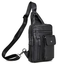 Чоловіча шкіряна сумка Vintage 17х25х6 см sum0012427