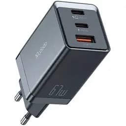 Блок живлення зарядне McDodo 67W 2C+1A GAN 5 Mini Pro Fast Charger CH-1541 чорне
