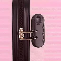Валіза Semi Line 22 дюйми (M) Pink Cream (T5573-3) - мініатюра 7