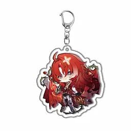 Брелок акрил Аргенти Хонкай Honkai