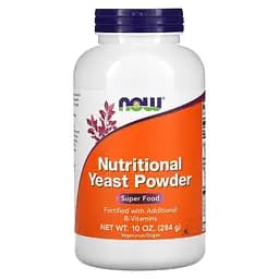 Сухі харчові дріжджі Now Foods Nutritional Yeast Powder 284 г