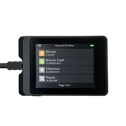 Аппаратный криптокошелек SecuX W10 с сенсорным экраном Черный