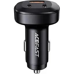 АЗП Acefast B3 PD66W+QC4.0 (1USB-A/2C) Black