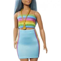 Лялька Barbie Модниця в спортивному костюмі топ-спідниця (HRH16) - мініатюра 4