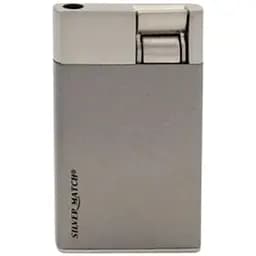 Турбо запальничка Silver Match Slim Oslo Jet Flame Satin