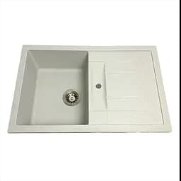 Кухонна мийка Adamant Fort 770x495x200 old stone 100002003, Сірий - мініатюра 2