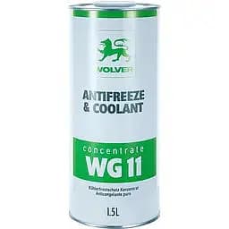 Концентрат антифризу Wolver Antifreeze & Coolant Concentrate WG11 зелений 1.5 л