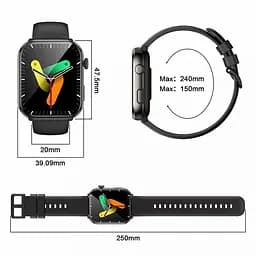 Смарт-годинник Blackview R60 Black - мініатюра 6