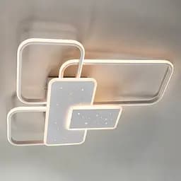 LED люстра модерн 2449WH dimmer - мініатюра 4