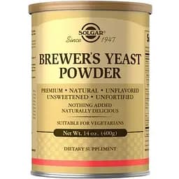 Натуральна добавка Solgar Brewer's Yeast Powder, 400 грам