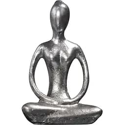 Декоративна статуетка MBM My Home Асана сіра (DH-ST-19-4 GRAY)